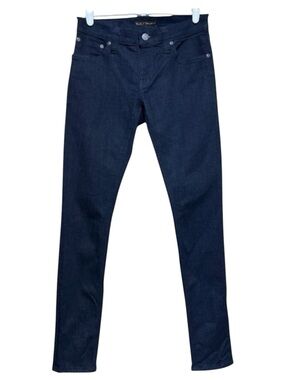 Nudie Jeans Mens Tight Long John Low Rise Skinny Jeans Black Alchemy 27x32